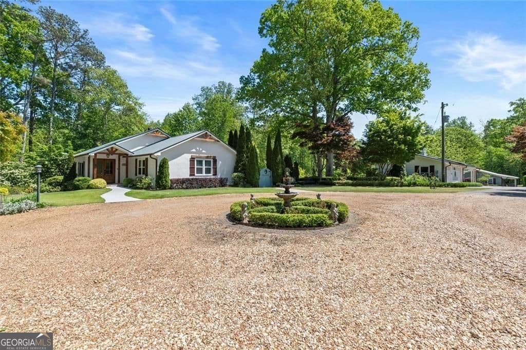 4 bedroom, 4 bathroom, 4,442 sq ft single family residence sold at 155 Crowe Road, Alpharetta, GA 30004