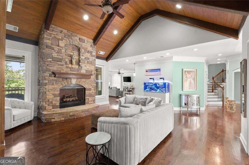5 bedroom, 4.5 bathroom, 5,252 sq ft single family residence for sale at 101 Bree Lane, Canton, GA 30114 — photo 8