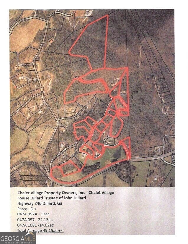 residential lot for sale at 638 Chalet Village Lane, Dillard, GA 30537 — photo 2