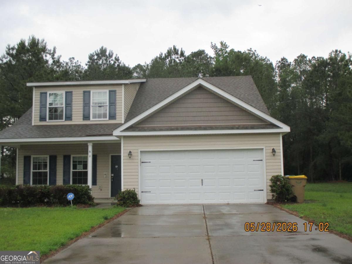 4 bedroom, 2.5 bathroom single family residence sold at 6 Saddlebrush Road, Ellabell, GA 31308