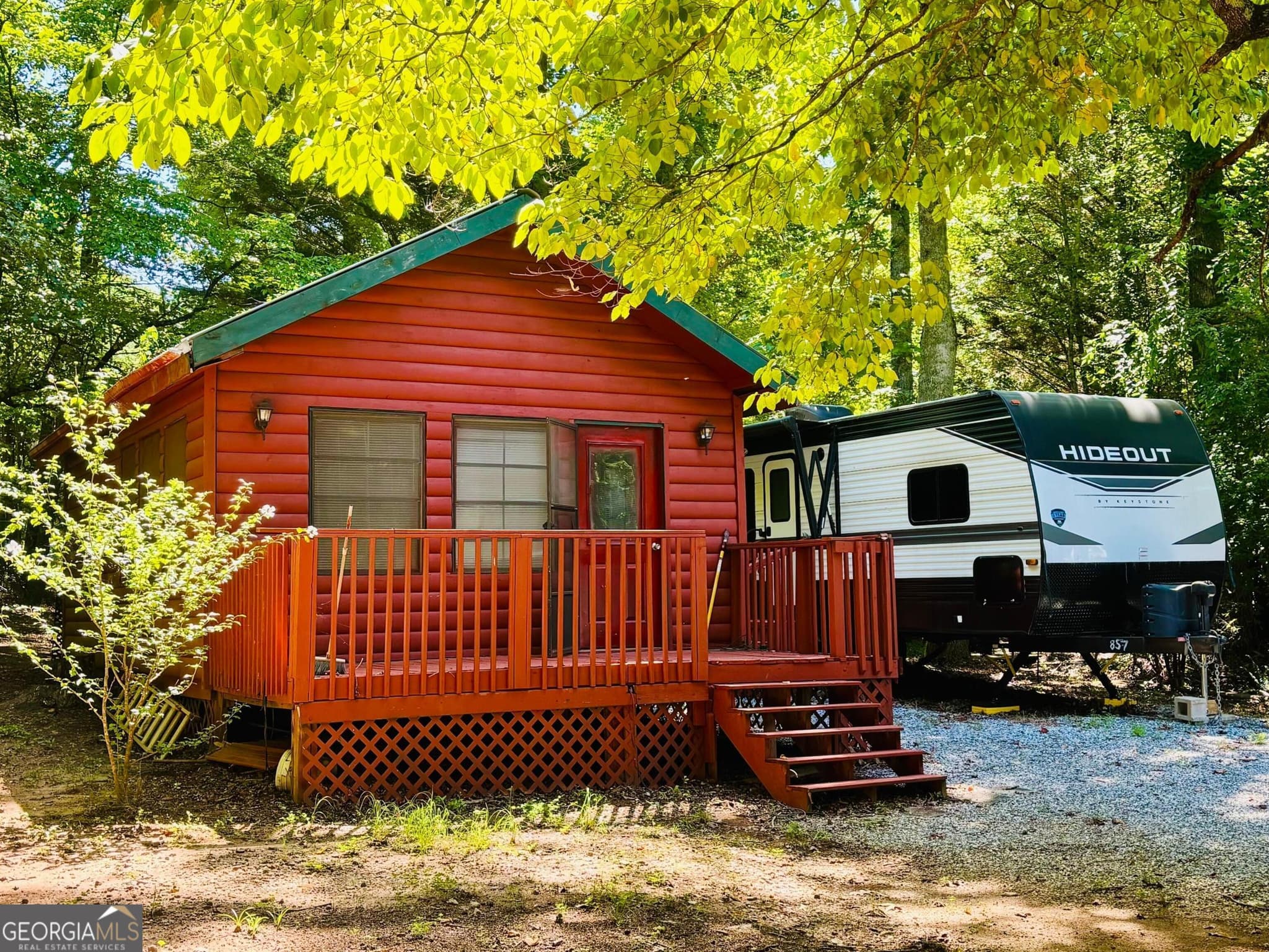 1 bedroom, 2 bathroom cabin,single family residence for sale at 95 Hill Crest Court, Cleveland, GA 30528