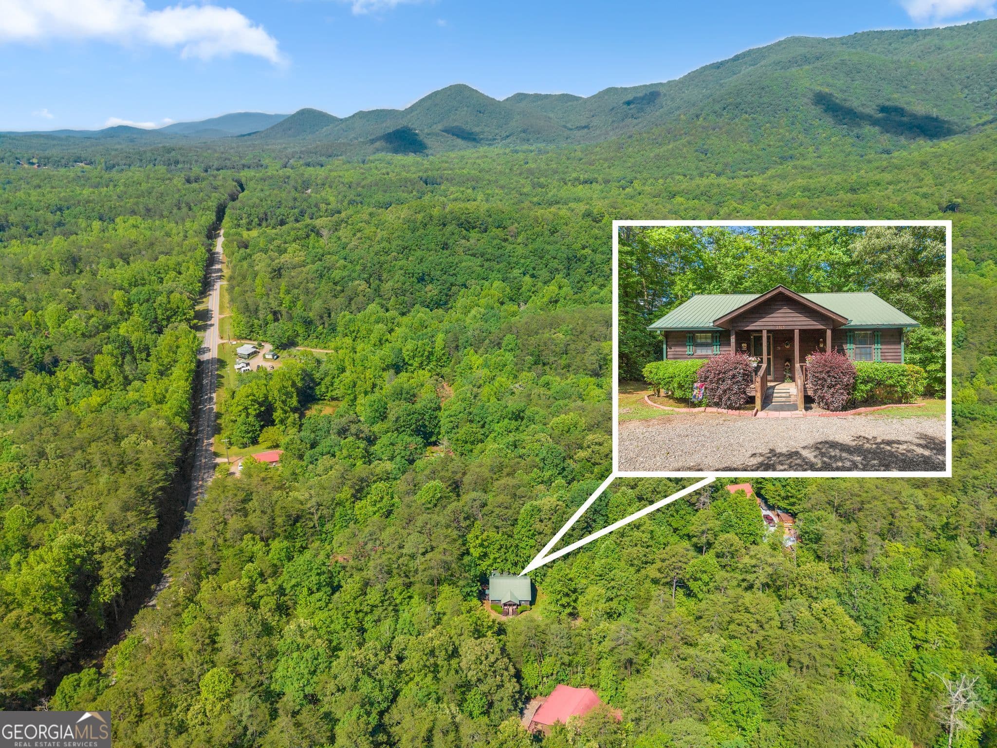 2 bedroom, 2 bathroom, 1,020 sq ft cabin,single family residence for sale at 59 Rolling Hills Drive, Sautee Nacoochee, GA 30571 — photo 2