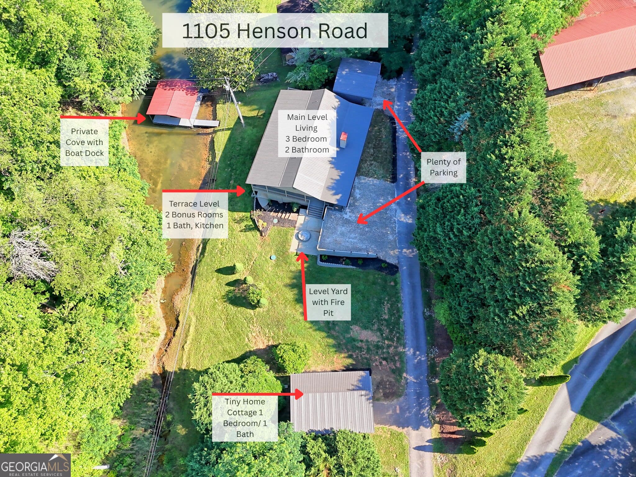 3 bedroom, 3 bathroom, 2,592 sq ft single family residence for sale at 1105 Henson Drive, Hiawassee, GA 30546 — photo 5