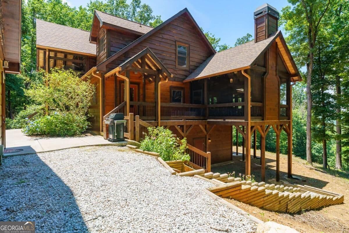 4 bedroom, 5 bathroom, 4,816 sq ft cabin,single family residence for sale at 1252 Mountainside Parkway, Ellijay, GA 30536 — photo 5