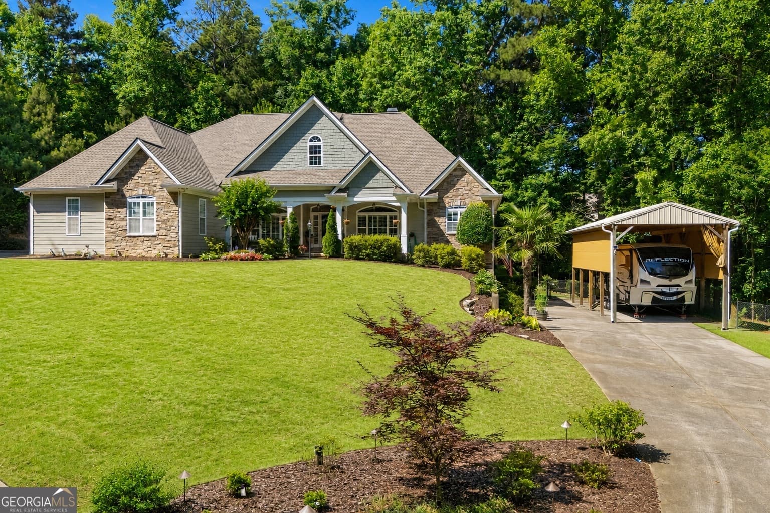 5 bedroom, 4 bathroom, 5,979 sq ft single family residence for sale at 2800 Harmony Grove Church Road, Dallas, GA 30132 — photo 2