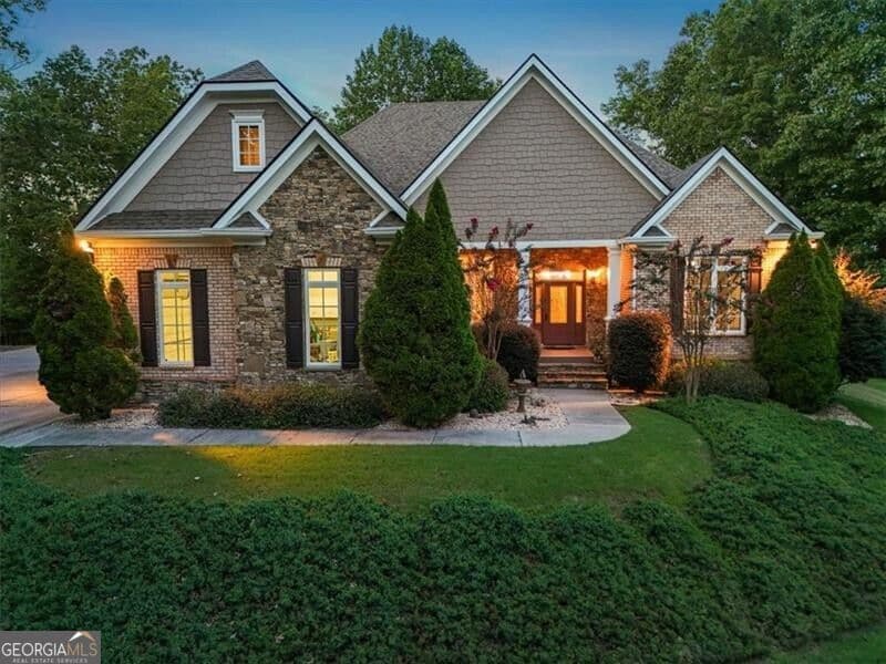 4 bedroom, 3.5 bathroom, 4,163 sq ft single family residence for sale at 195 Fredericks Cove, Dawsonville, GA 30534