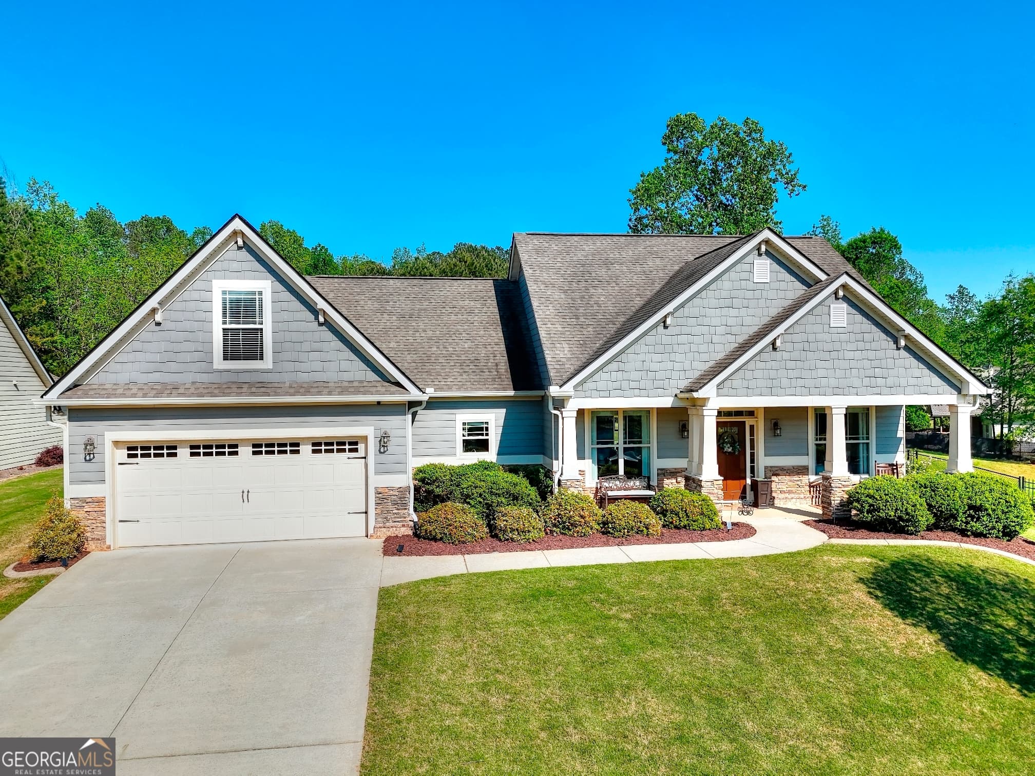 4 bedroom, 3 bathroom, 2,118 sq ft single family residence sold at 832 Ashland Falls Drive, Monroe, GA 30656