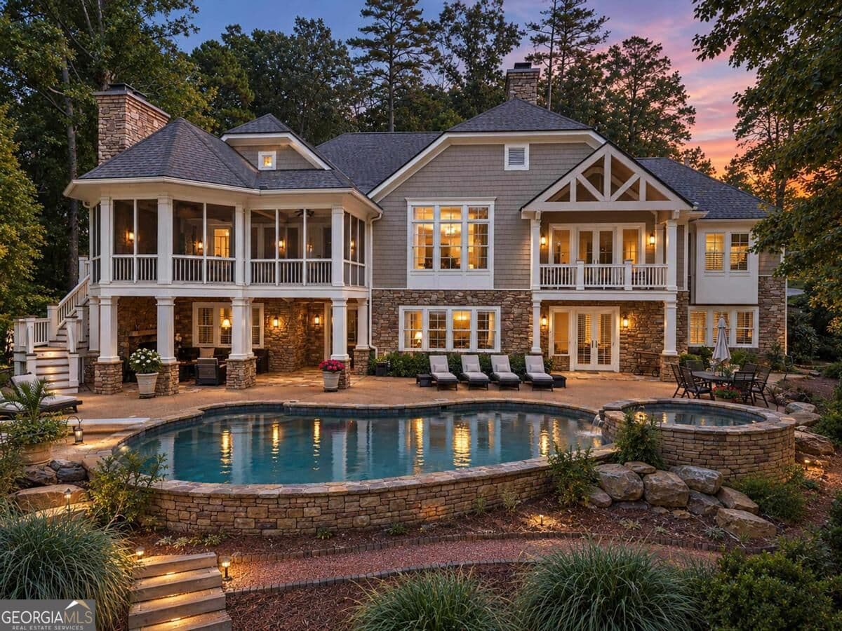 6 bedroom, 6.5 bathroom, 7,201 sq ft single family residence for sale at 1041 Ruths Way, Greensboro, GA 30642