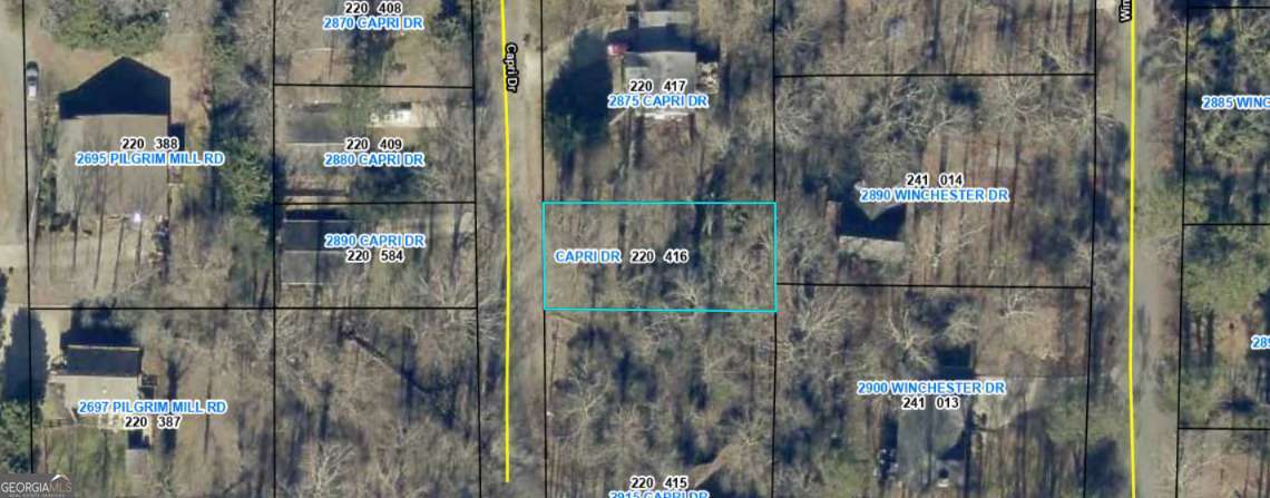 residential lot for sale at 0 Capri Drive, Cumming, GA 30041 — photo 3
