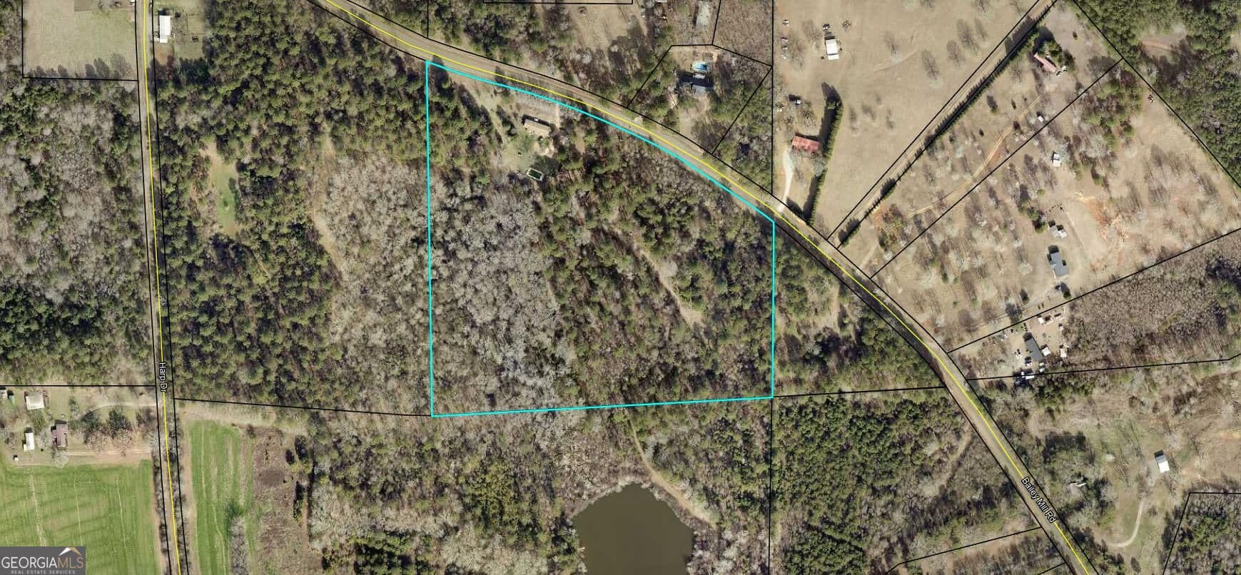 unimproved land for sale at 372 Bailey Mill Road, Yatesville, GA 31097 — photo 1 of 1