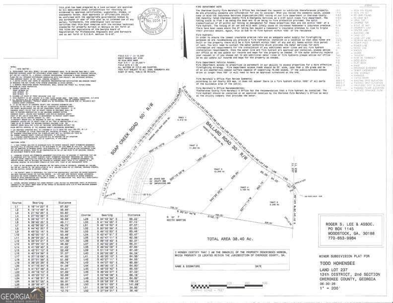 unimproved land for sale at 1088 Ballard Road, Ball Ground, GA 30107 — photo 5