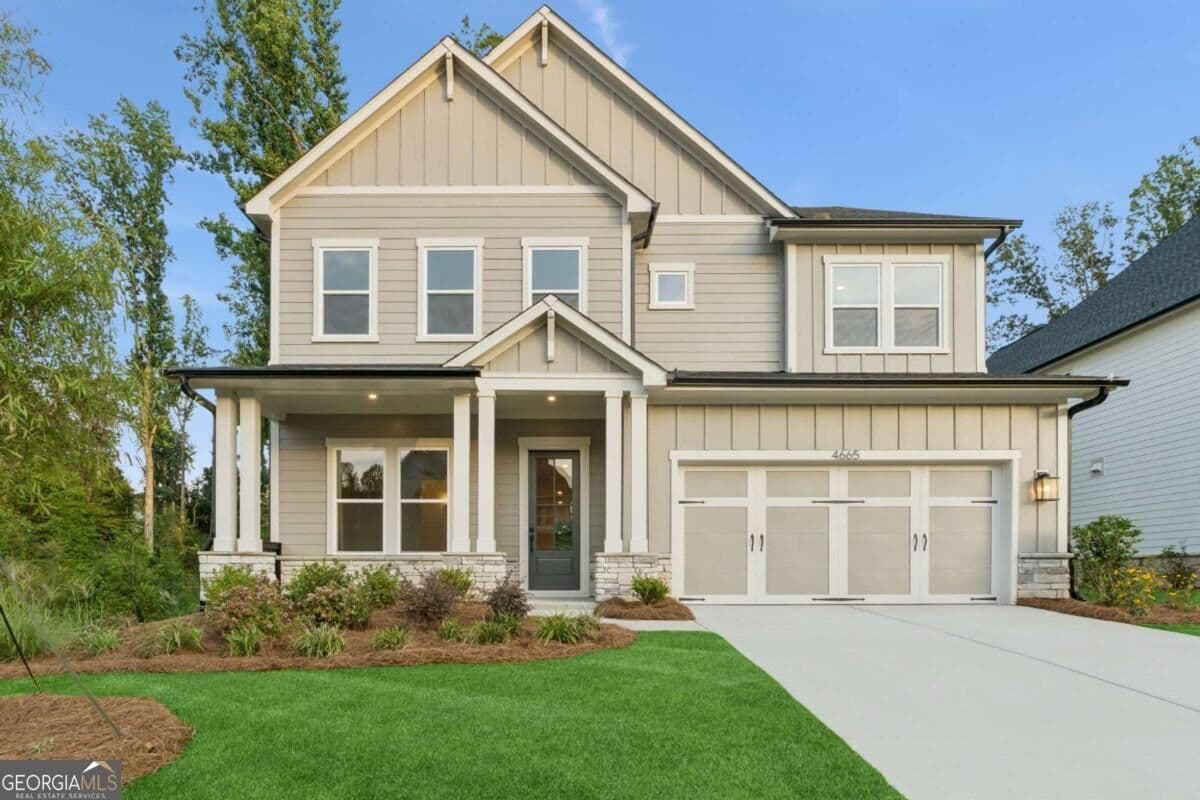 5 bedroom, 4.5 bathroom, 3,417 sq ft single family residence for sale at 4665 Beechnut Circle, Cumming, GA 30028