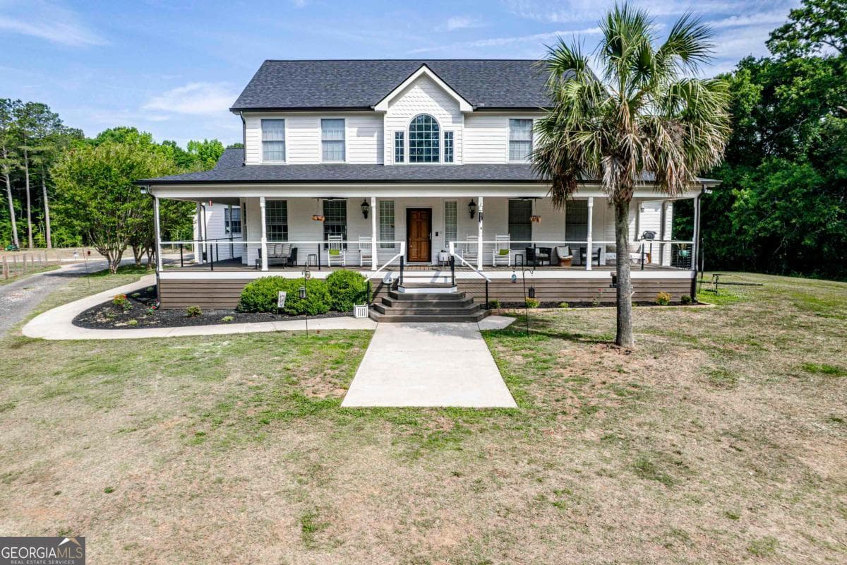 7 bedroom, 7.5 bathroom, 6,194 sq ft single family residence for sale at 1361 West Broad Street, Greensboro, GA 30642 — photo 1 of 74