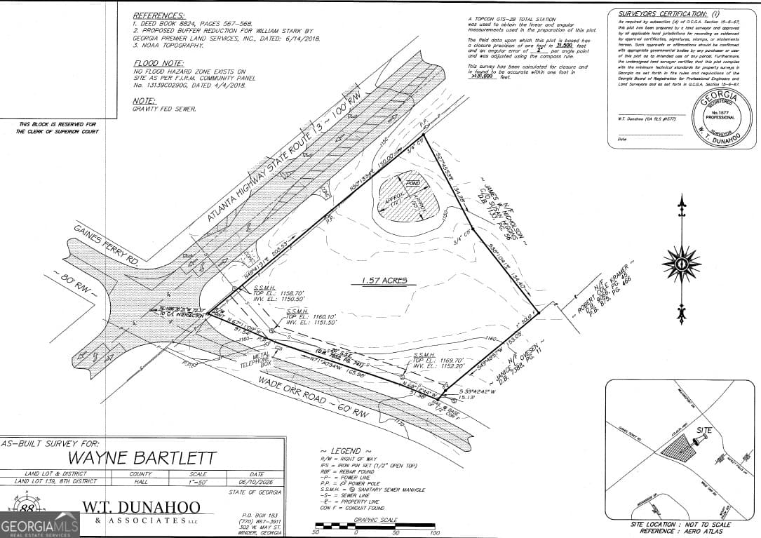 commercial for sale at 5977 Atlanta Highway, Flowery Branch, GA 30542 — photo 2