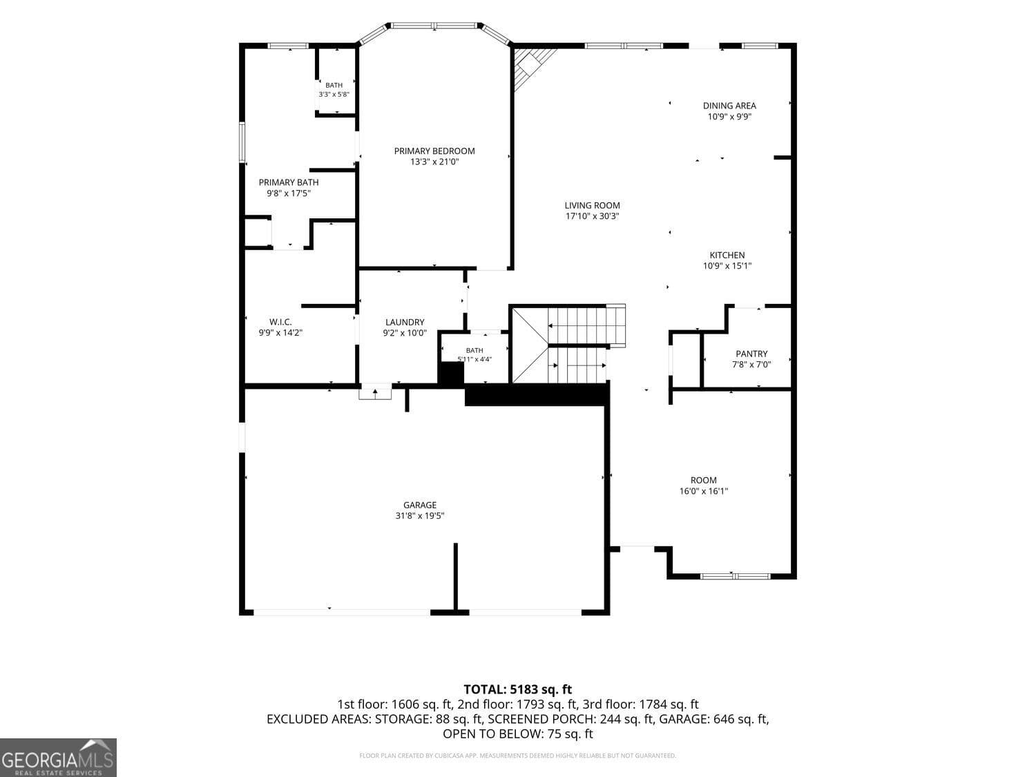 5 bedroom, 4.5 bathroom, 5,183 sq ft single family residence for sale at 155 Estancia Lane, Fayetteville, GA 30215 — photo 7