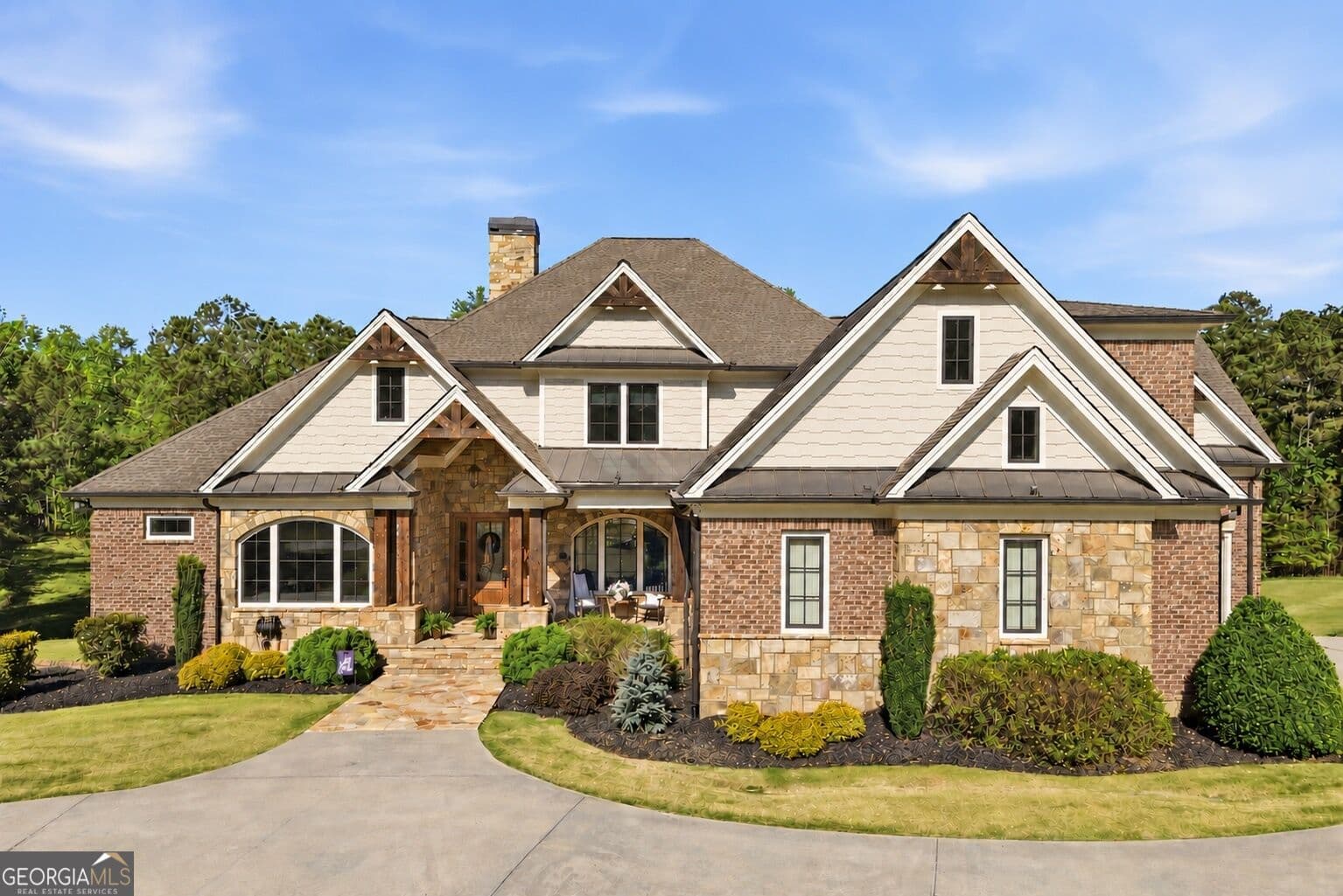6 bedroom, 7.5 bathroom, 10,863 sq ft single family residence for sale at 680 Gaddis Road, Canton, GA 30115