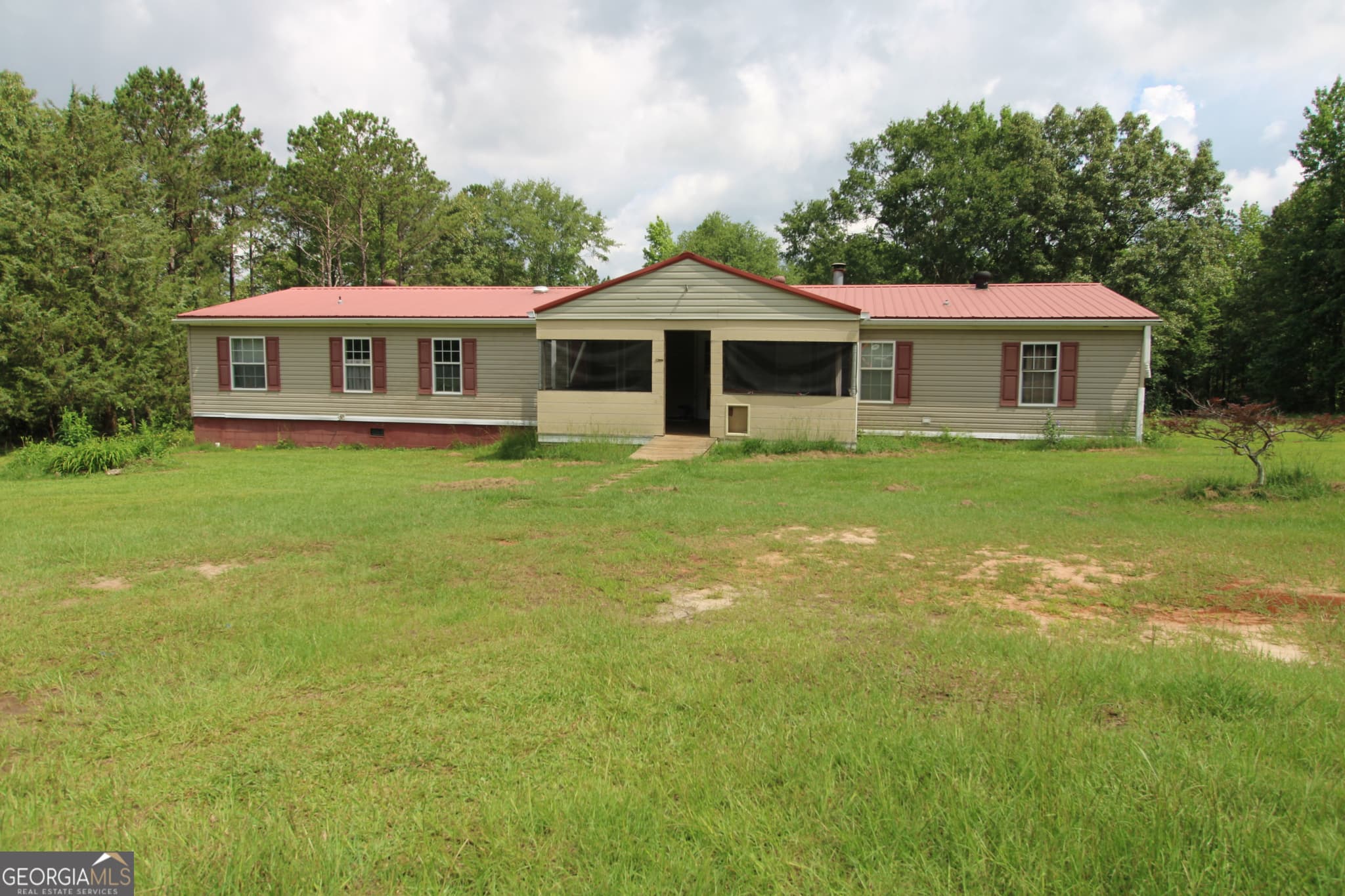 5 bedroom, 2 bathroom, 2,128 sq ft manufactured home,mobile home sold at 371 Manta Road, Cusseta, GA 31805