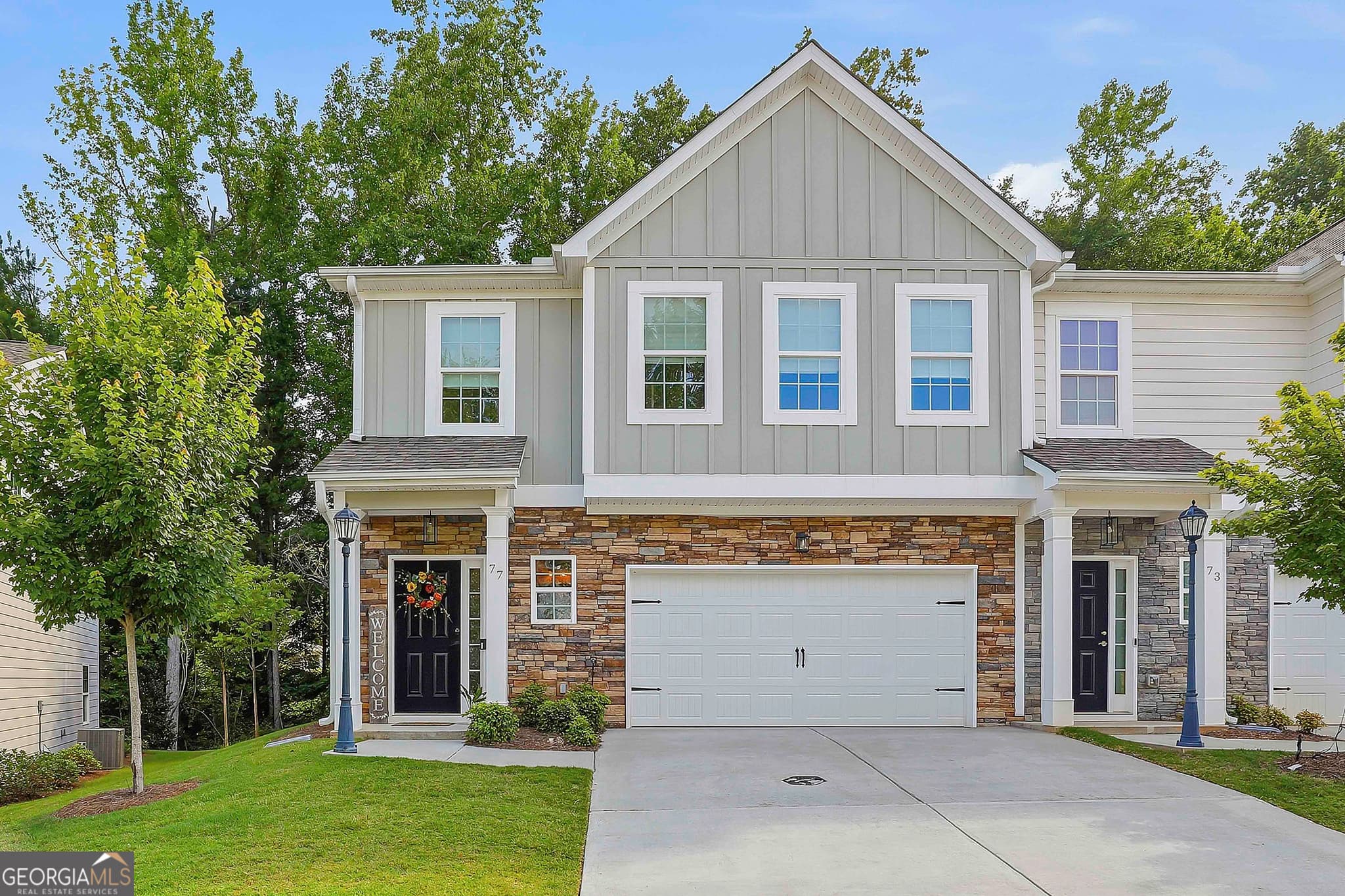 3 bedroom, 2.5 bathroom, 1,880 sq ft townhouse for sale at 77 Portico Place, Newnan, GA 30265