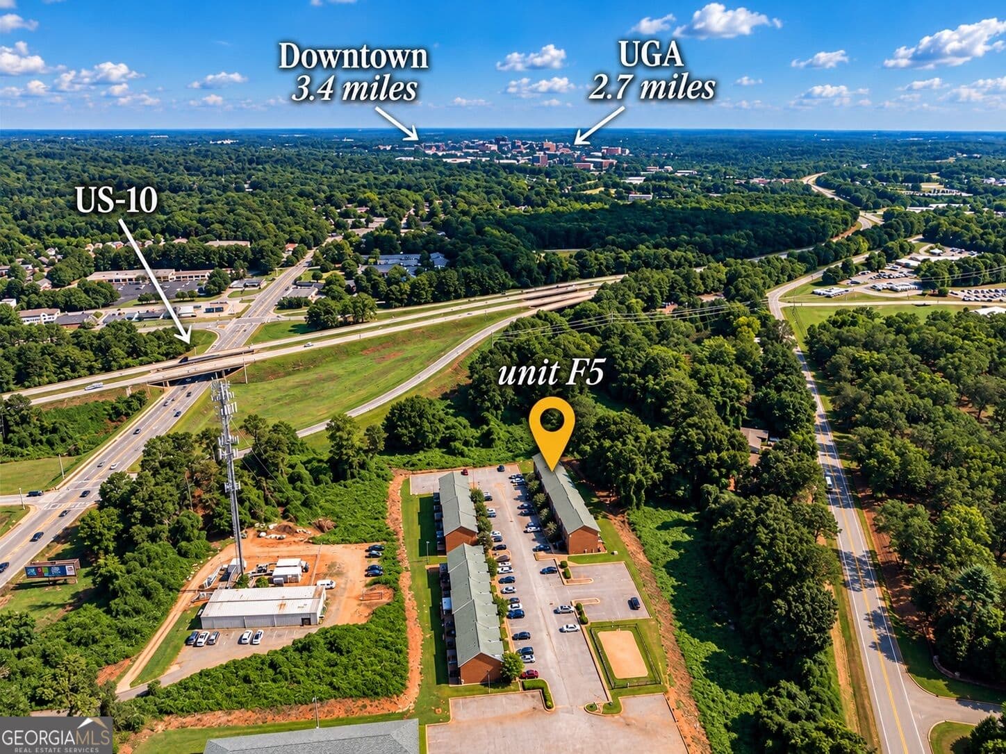 4 bedroom, 2 bathroom, 1,536 sq ft condominium for sale at 2165 S Milledge Avenue F5, Athens, GA 30605 — photo 7