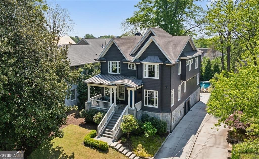 5 bedroom, 4.5 bathroom, 4,245 sq ft single family residence sold at 331 Peachtree Avenue, Atlanta, GA 30305