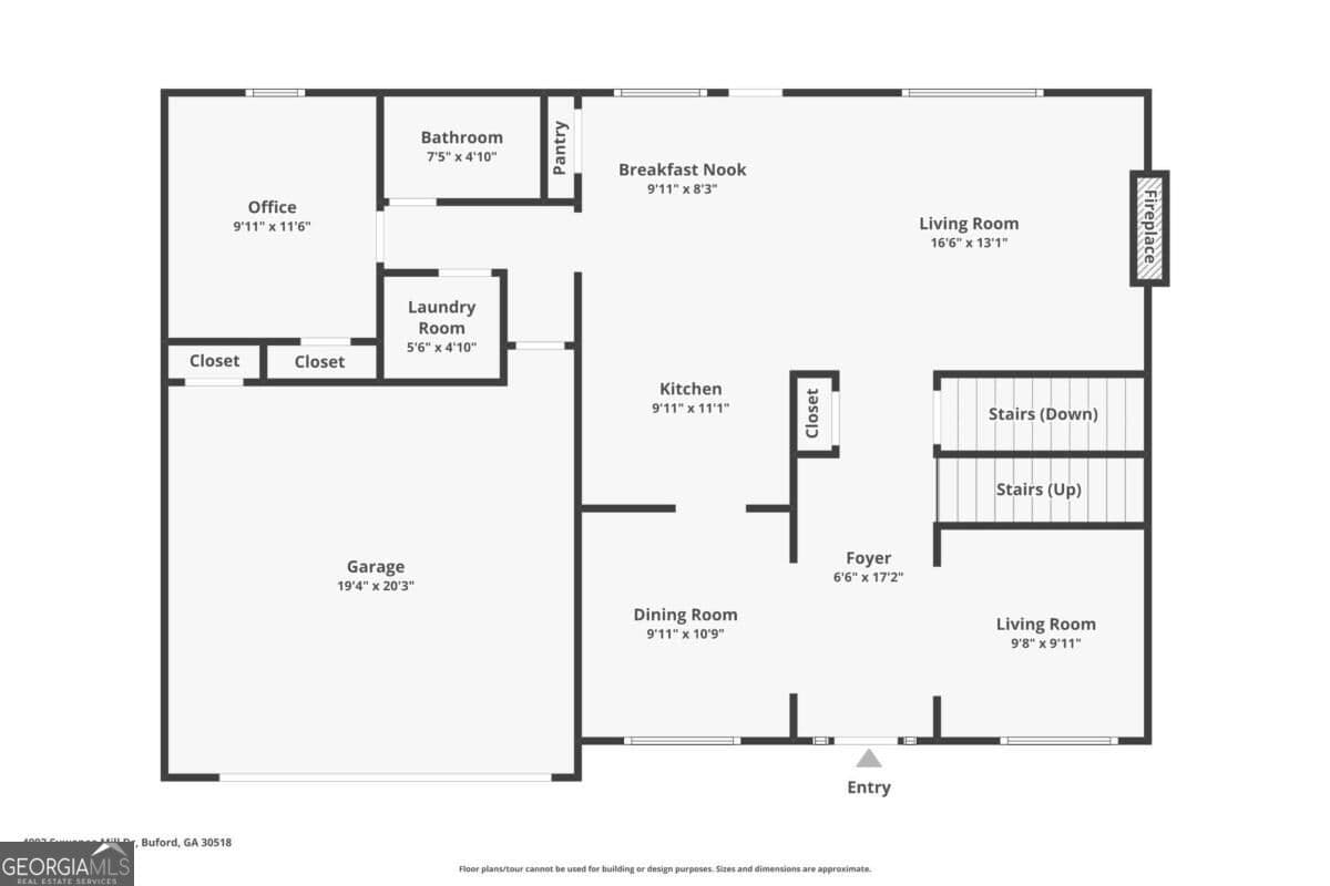 5 bedroom, 4 bathroom, 3,356 sq ft single family residence for sale at 4092 Suwanee Mill Drive, Buford, GA 30518 — photo 4