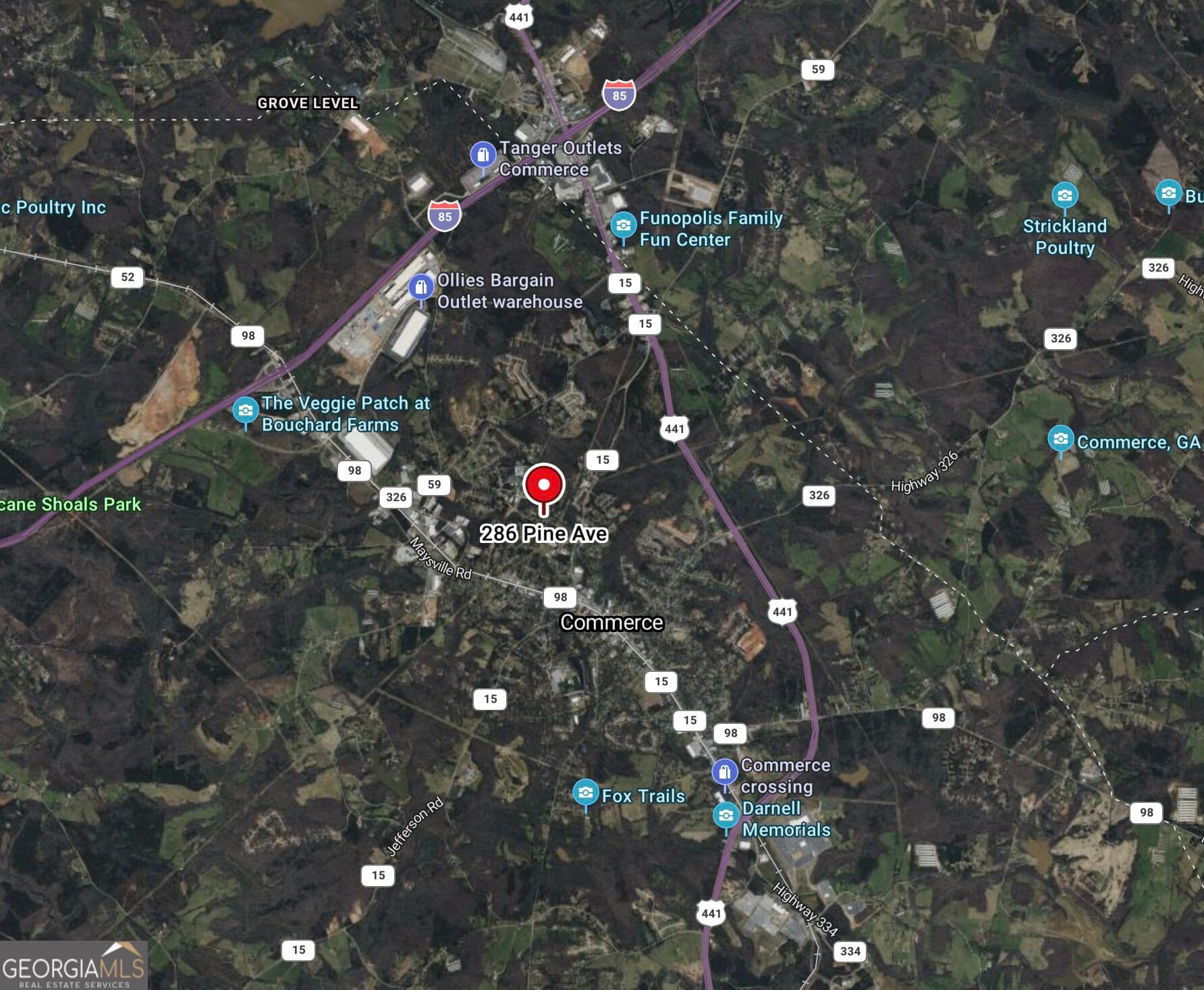 residential lot for sale at 0 Pine Avenue, Commerce, GA 30529 — photo 2
