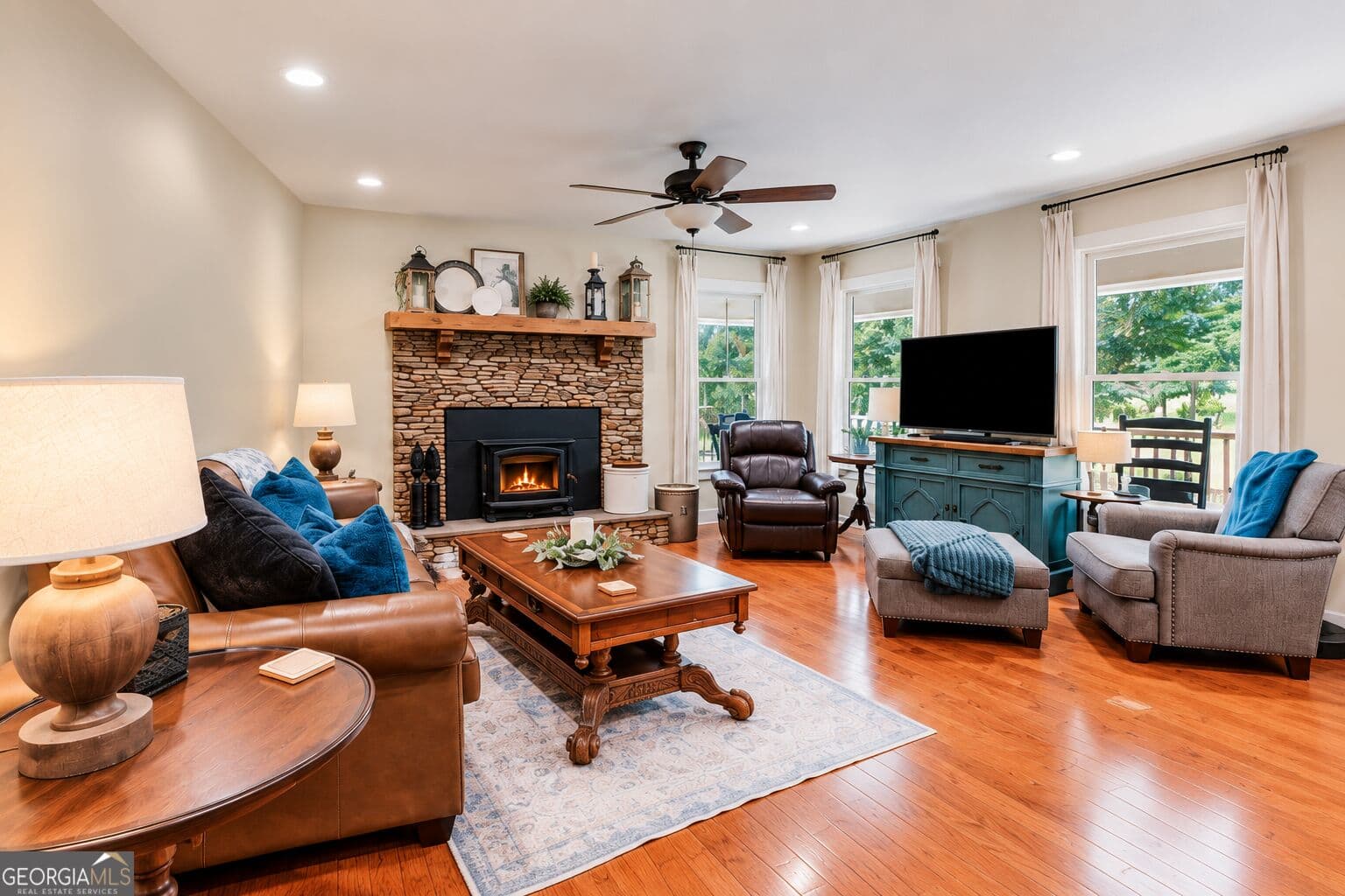 4 bedroom, 3.5 bathroom, 3,238 sq ft single family residence for sale at 3771 Indian Creek Road, Madison, GA 30650 — photo 4