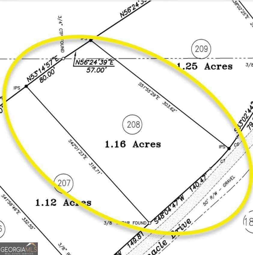residential lot for sale at LOT# 208 Pinnacle Drive 208, Ellijay, GA 30540 — photo 4