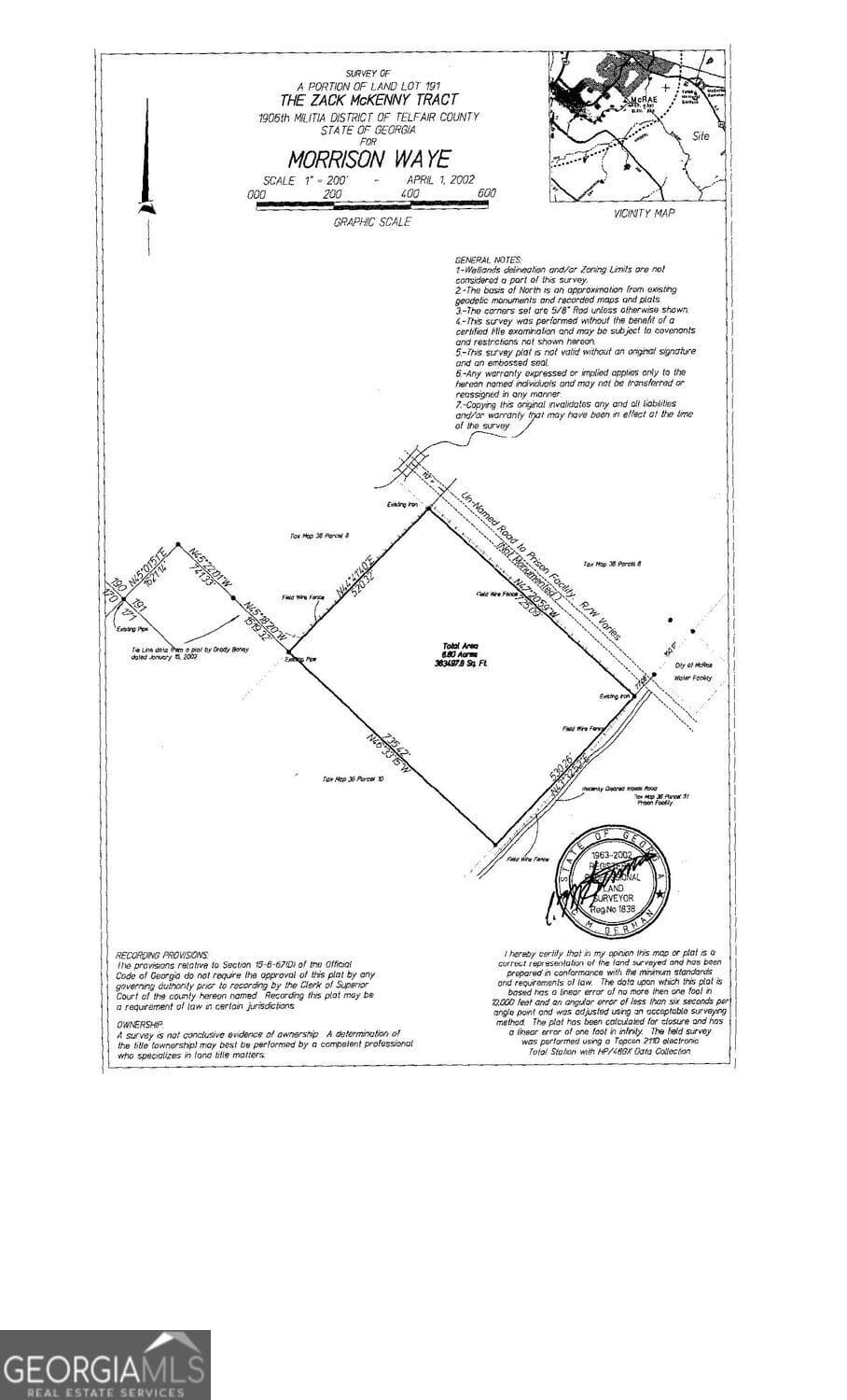 unimproved land for sale at 0 Jim Hammock Drive, Mcrae-Helena, GA 31055 — photo 4