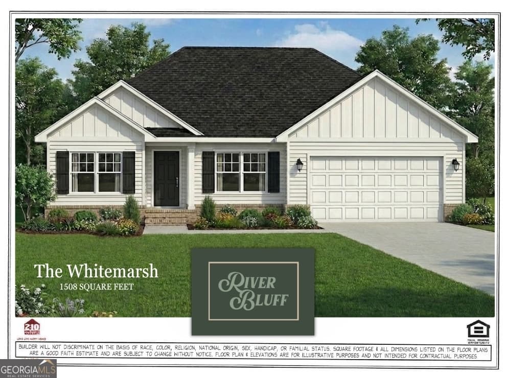 4 bedroom, 2 bathroom, 1,508 sq ft single family residence sold at 672 Belfast Loop LOT 188, Ellabell, GA 31308