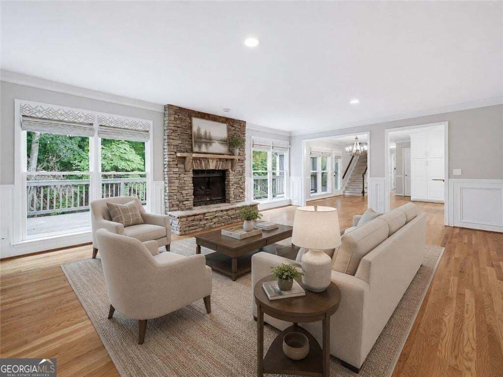5 bedroom, 4.5 bathroom, 5,587 sq ft single family residence for sale at 3696 Wildwood Farms Drive, Peachtree Corners, GA 30096 — photo 9