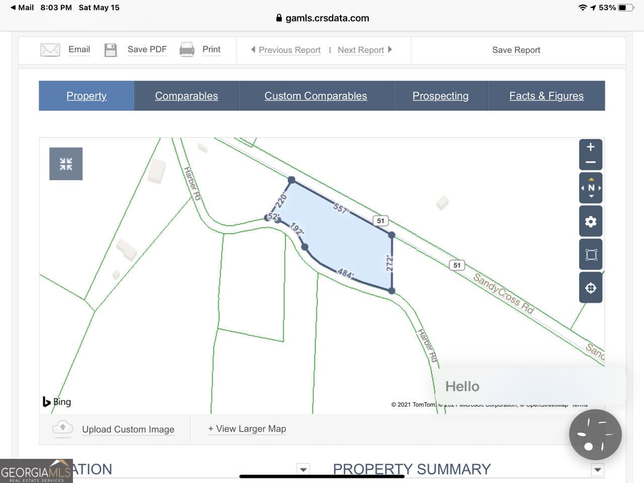 unimproved land for sale at 0 Owl Hollow Road, Carnesville, GA 30521 — photo 3