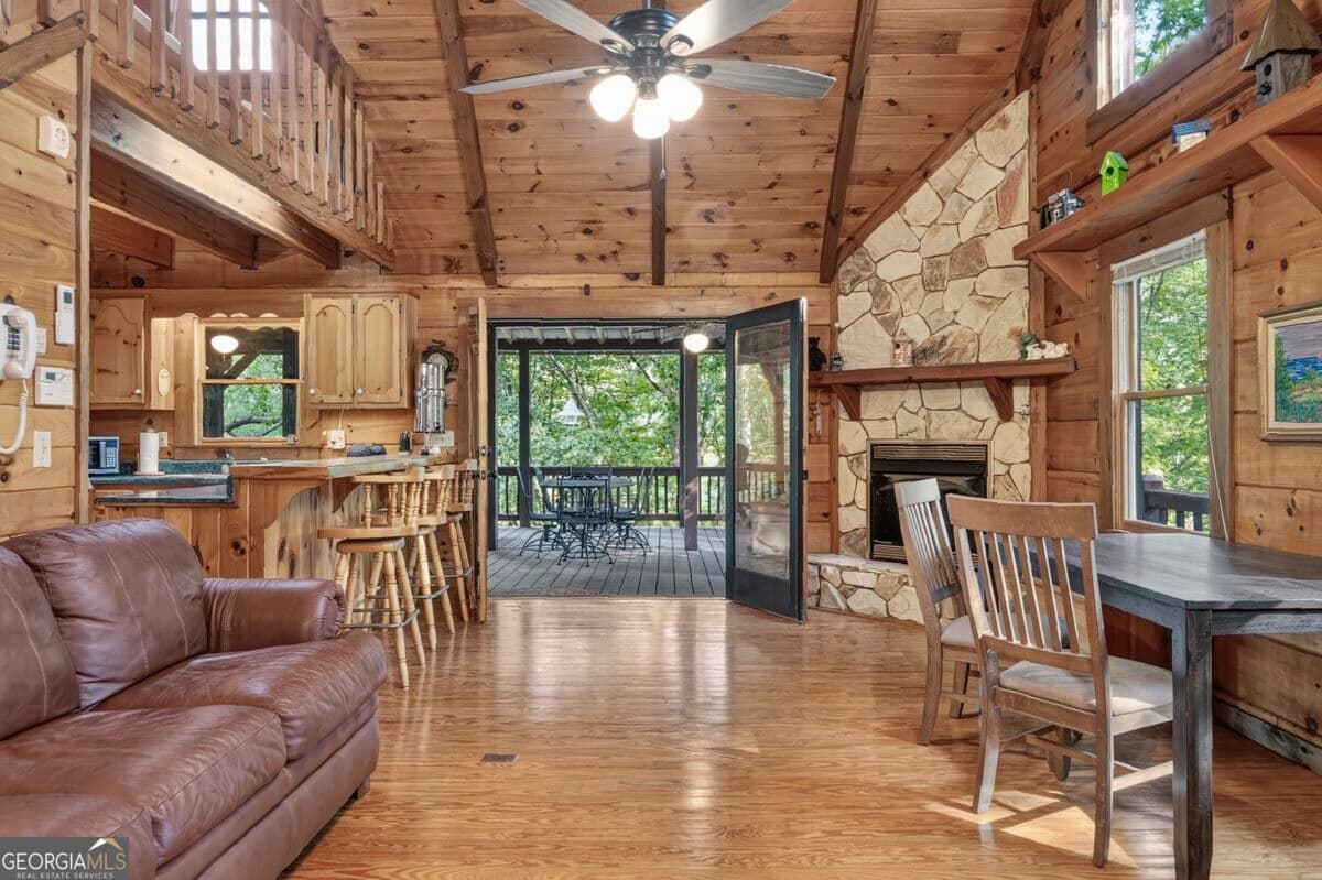 2 bedroom, 3 bathroom, 1,524 sq ft cabin,single family residence for sale at 245 Sunrise Valley Road, Blue Ridge, GA 30513 — photo 10