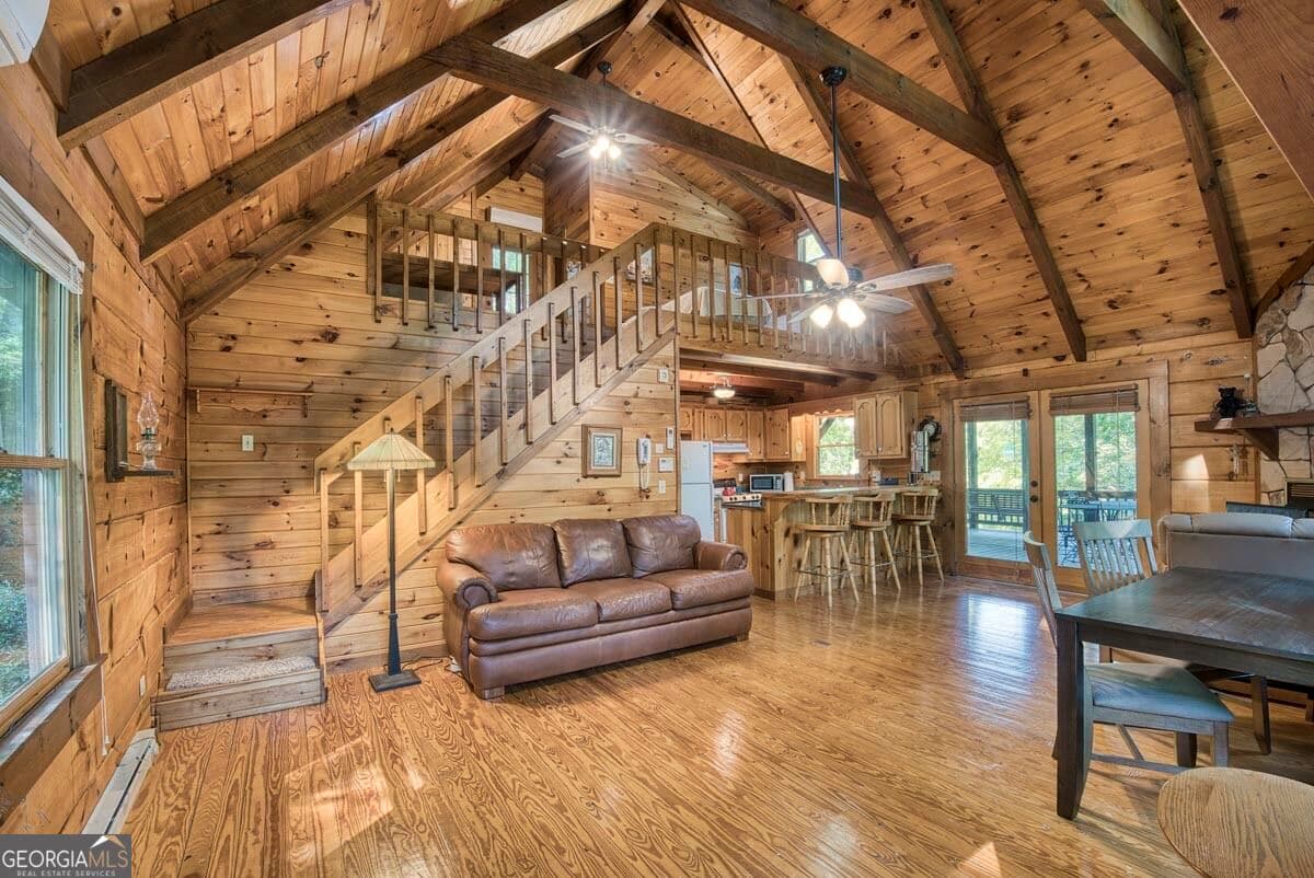 2 bedroom, 3 bathroom, 1,524 sq ft cabin,single family residence for sale at 245 Sunrise Valley Road, Blue Ridge, GA 30513 — photo 4