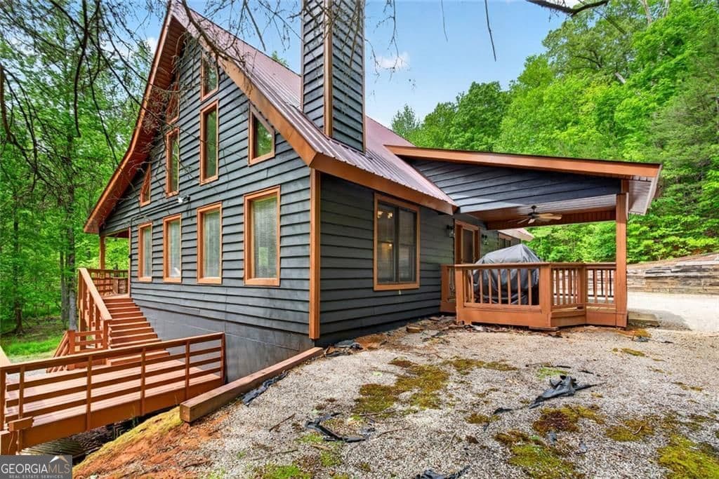 3 bedroom, 2.5 bathroom, 1,503 sq ft cabin,single family residence for sale at 1 Thurmond Walker Road, Dahlonega, GA 30533 — photo 7