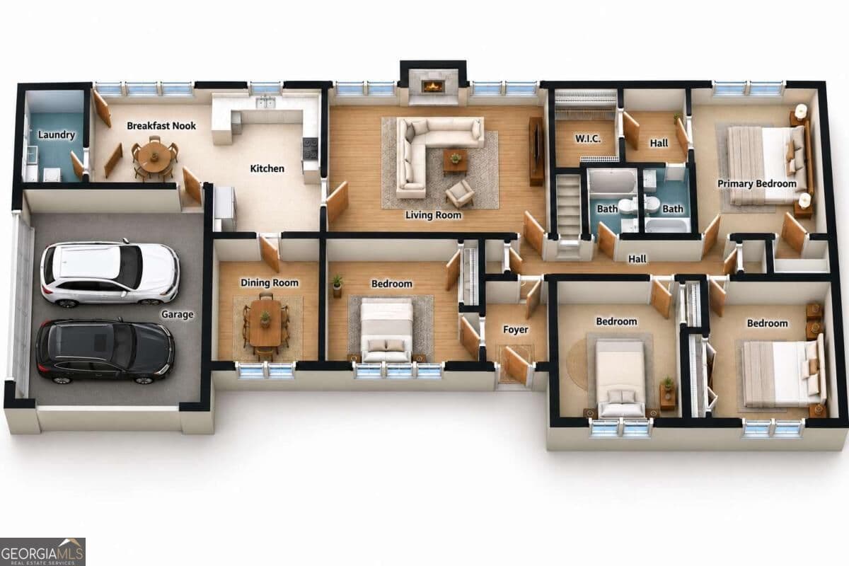 4 bedroom, 2 bathroom, 2,230 sq ft single family residence for sale at 7687 Tyra Cove, Jonesboro, GA 30236 — photo 4
