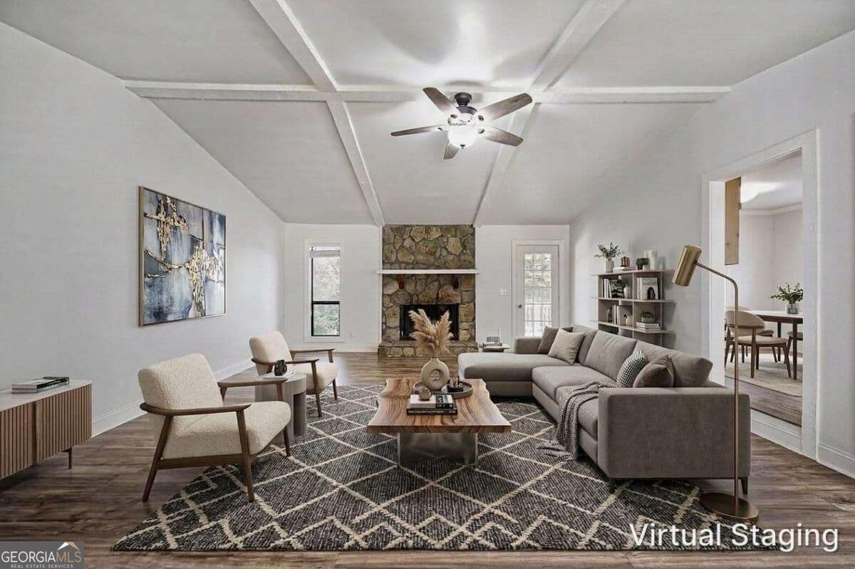 3 bedroom, 2 bathroom, 1,520 sq ft single family residence for sale at 136 Farmington Drive, Woodstock, GA 30188 — photo 2