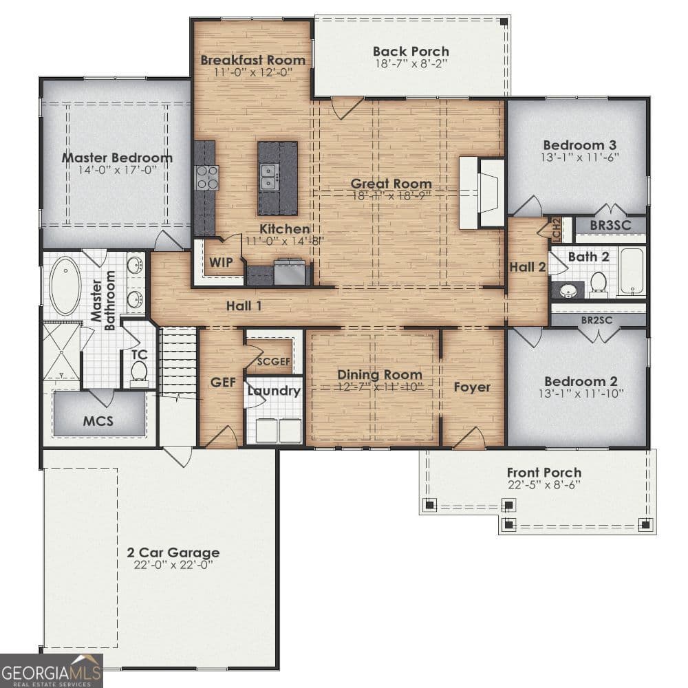 4 bedroom, 3 bathroom, 2,673 sq ft single family residence for sale at LOT 14 High Pointe, Lagrange, GA 30241 — photo 2