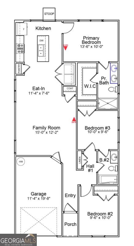 3 bedroom, 2 bathroom, 1,148 sq ft single family residence for sale at 106 Zinnia Row, Statesboro, GA 30458 — photo 2