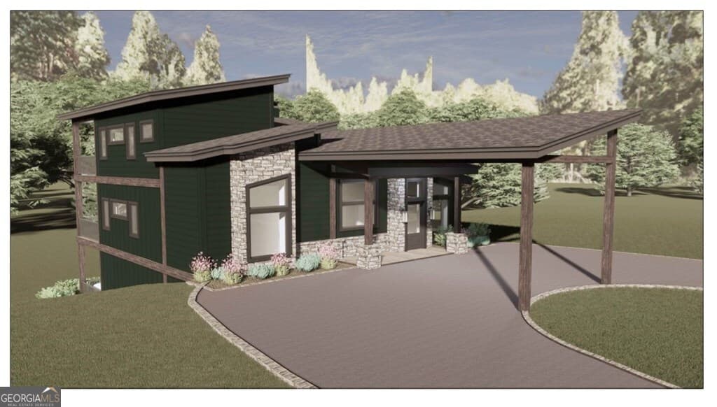4 bedroom, 4.5 bathroom, 2,968 sq ft cabin,single family residence for sale at LOT 13 River Rock Lane, Blue Ridge, GA 30513 — photo 4