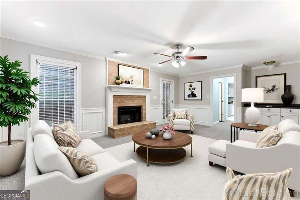 4 bedroom, 2.5 bathroom, 2,974 sq ft single family residence for sale at 4397 Windsor Oaks Circle, Marietta, GA 30066 — photo 5