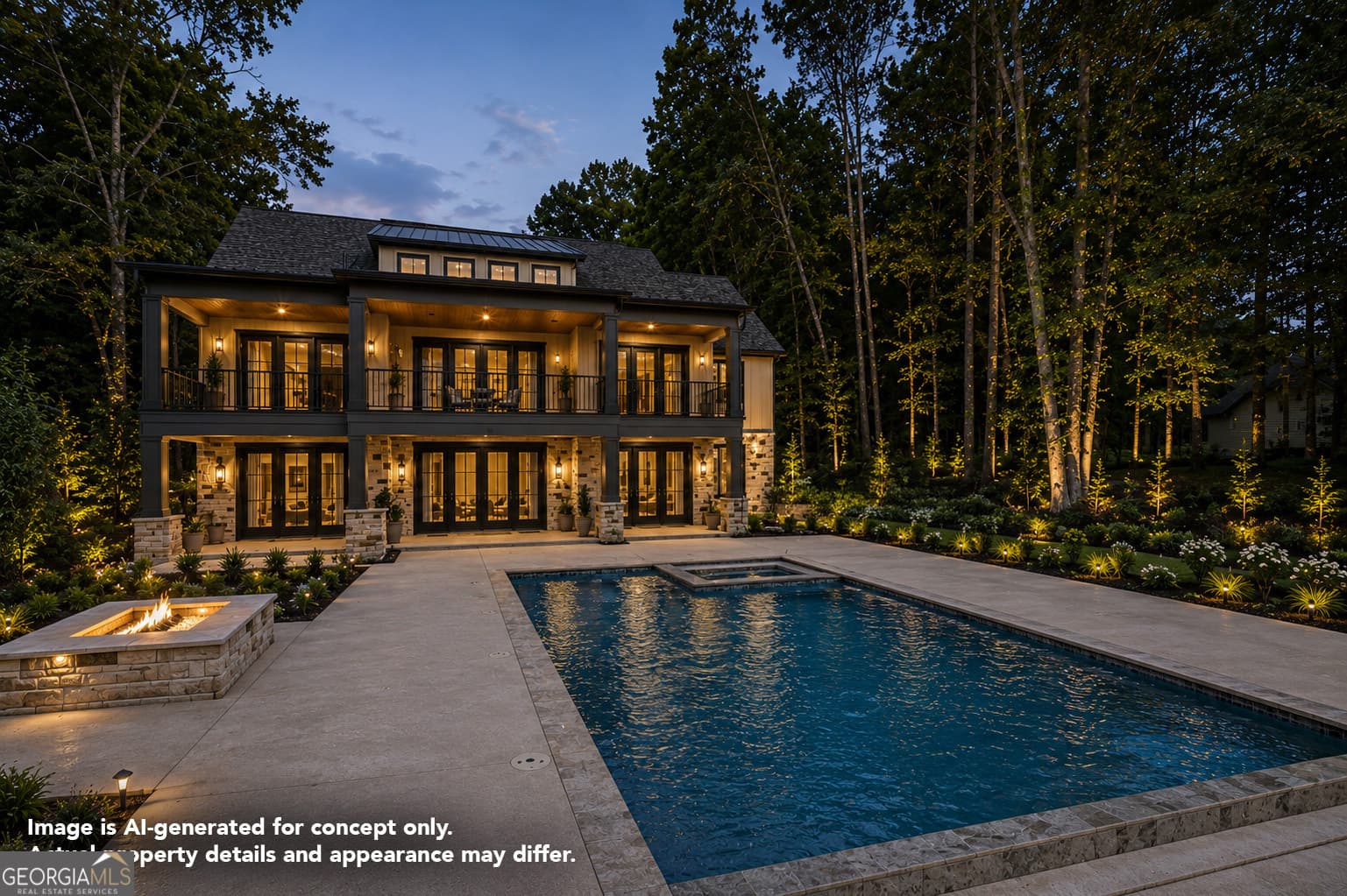 4 bedroom, 5 bathroom, 4,100 sq ft single family residence for sale at 264 Loch Way, Eatonton, GA 31024 — photo 3