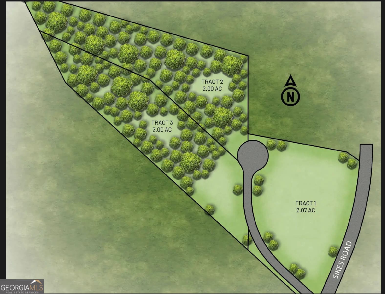 residential lot for sale at 1251 Sikes Road 1-3, Statham, GA 30666 — photo 1 of 4