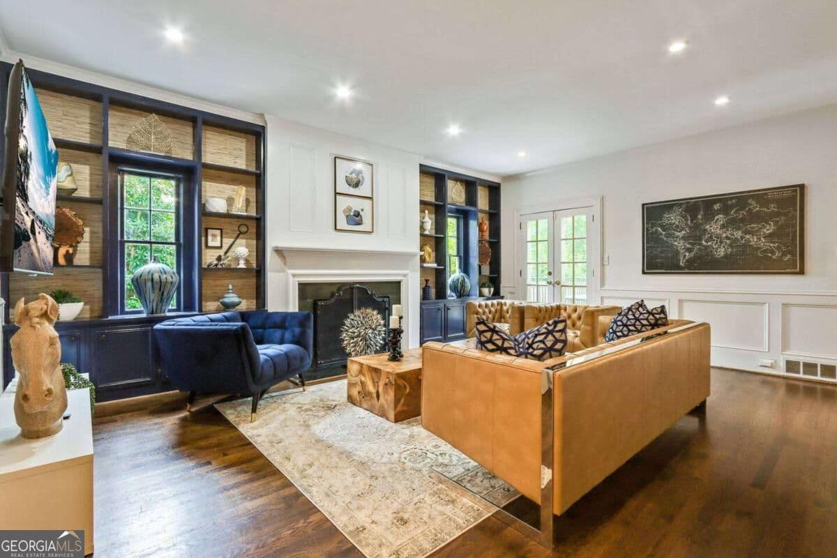 4 bedroom, 3.5 bathroom, 3,500 sq ft single family residence for rent at 3345 Habersham Road, Atlanta, GA 30305 for $14,300 a month — photo 3