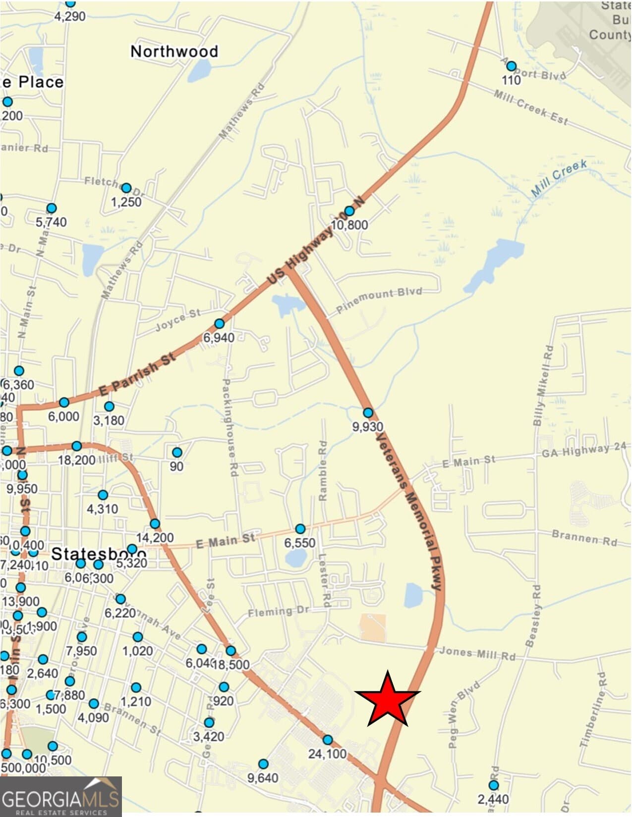 unimproved land for sale at 0 Northside Drive, Statesboro, GA 30458 — photo 10
