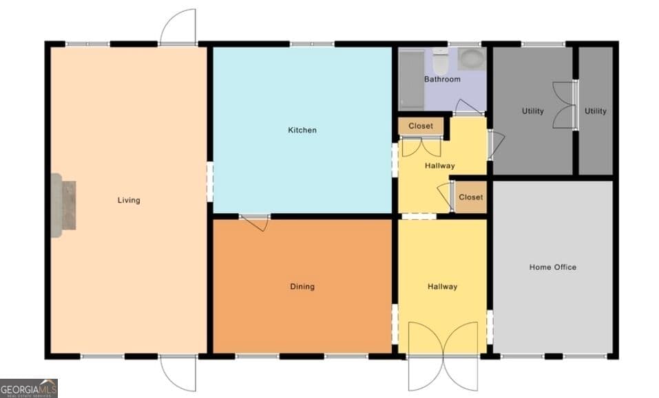 4 bedroom, 3 bathroom, 2,351 sq ft single family residence for sale at 236 Smithstone Path, Fayetteville, GA 30214 — photo 3