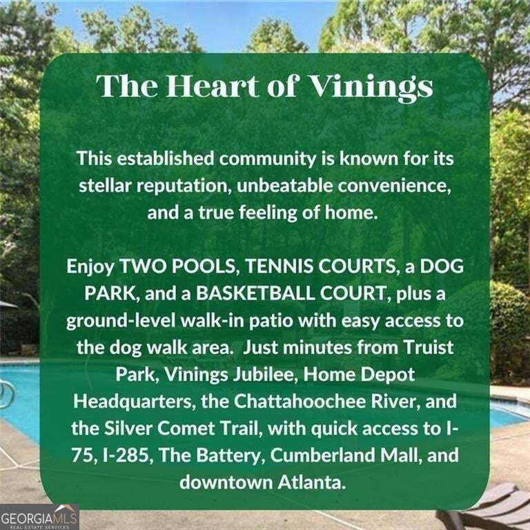 2 bedroom, 2 bathroom, 1,241 sq ft condominium for sale at 1307 Cumberland Court, Smyrna, GA 30080 — photo 3