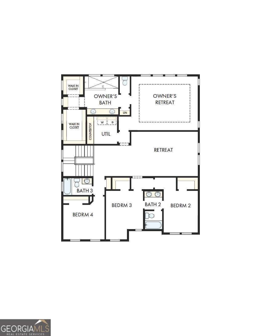 5 bedroom, 4.5 bathroom, 3,417 sq ft single family residence for sale at 4920 Beechnut Circle, Cumming, GA 30028 — photo 5