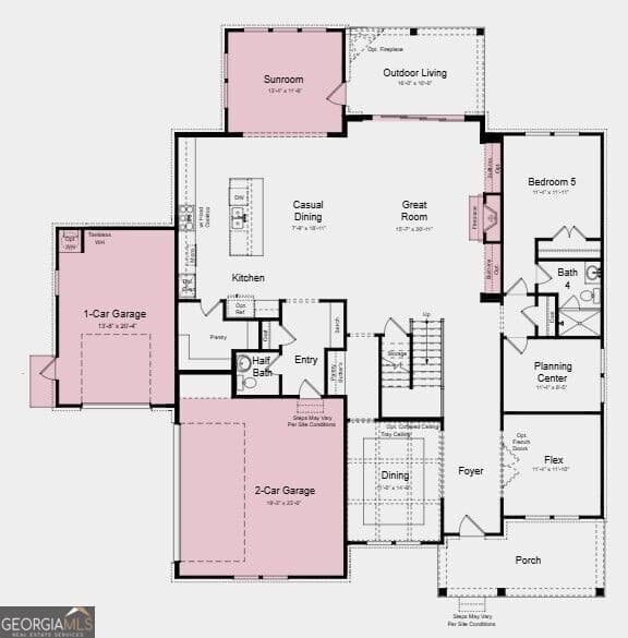5 bedroom, 4.5 bathroom, 4,244 sq ft single family residence for sale at 5065 Denning Lane, Cumming, GA 30040 — photo 8