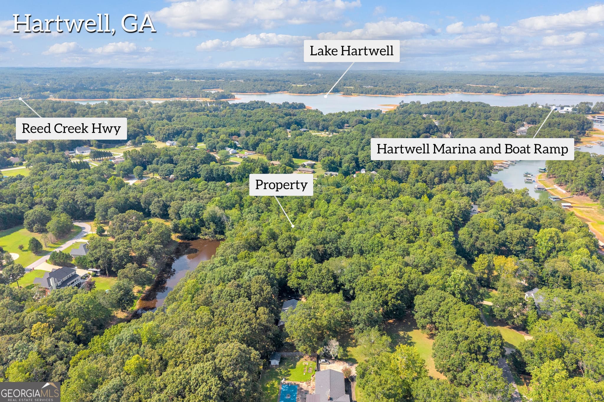 estate lot for sale at LOT S Winding Way, Hartwell, GA 30643 — photo 2